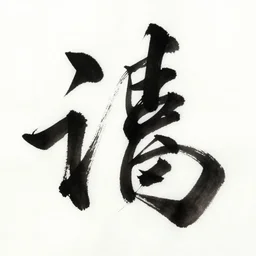 zen calligraphic ink art
