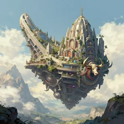 holy cow, that's outta this world. concept art, illustration.