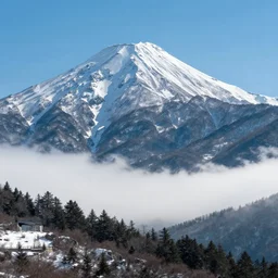 mountain in the style of 池永康晟作品集