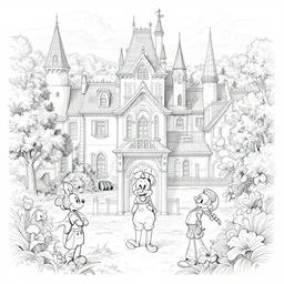 ( ( ( ( ( the art of disney layout & background, anime detailed line work, 8 k. consept art. ) ) ) ) ) by jean - baptiste monge!!!!!!!!!!!!!!!!!!!!!!!!!!!