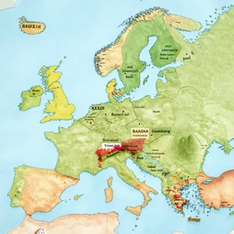 the map of belgium