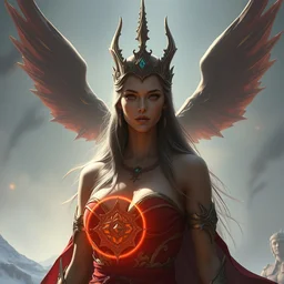 goddess of the elden ring twilight, highly detailed, digital painting, artstation, concept art, smooth, sharp focus, illustration, unreal engine 5, 8 k, art by artgerm and greg rutkowski and edgar maxence