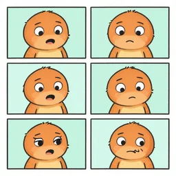 a funny comic, 4 panels