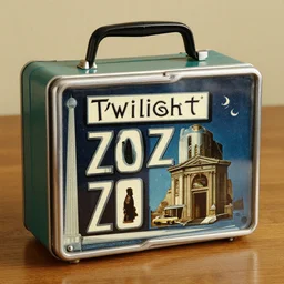 a vintage twilight zone lunchbox