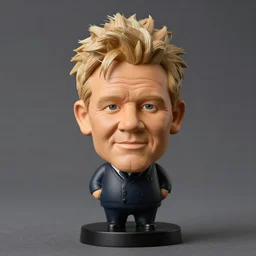 bobble head of Gordon Ramsay