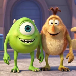 mike wazowski x sully
