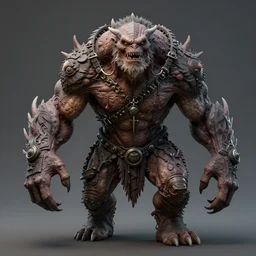 a berserk monster by neville page, ken barthelmey, carlos huante and doug chiang, sharp focus, trending on artstation, hyper realism, octane render, 8 k, hyper detailed, ultra detailed, highly detailed, zbrush, concept art, creature design