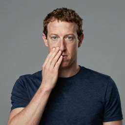 mark zuckerberg in his metaverse, feeling so sick
