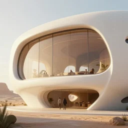 aztec space station, by tim blandin and arthur haas and bruce pennington and john schoenherr, big windows architecture by zaha hadid, octane render, warm colour scheme, white, cinematic, scenery, cgsociety, modernism, futuristic, trending on artstation, sci - fi, high detail, high quality, close up angle