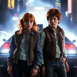 still of bryce dallas howard as marty mcfly in back to the future ( 1 9 8 5 )