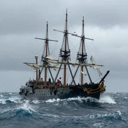 trafalgar naval battle, stormy weather