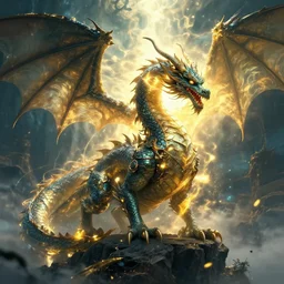 the first dragon of light