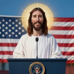 jesus christ as the president of america
