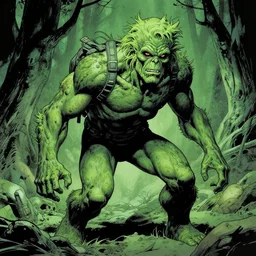 The Swamp Thing by Bernie Wrightson