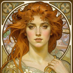 Will Graham from NBCs Hannibal in portrait Alphonse Mucha art nouveau style, detailed high definition poster, photorealistic brutal artwork, featured on artstation, powerful, high definition, large file size, advertisement