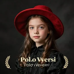 half - length portrait of girl in a red hat and black dress, fine art portrait photography by paolo roversi, volumetric lighting, very detailed, high resolution,