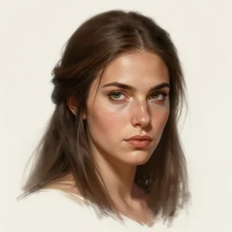 head and shoulders portrait of a barbarian, female, high fantasy, d & d, by luis royo, face details, extremely detailed, smooth, digital illustration,