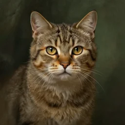 a cat from lord of the rings, matte painting