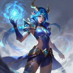 soraka league of legends wild rift hero champions arcane magic digital painting bioluminance alena aenami artworks in 4 k design by lois van baarle by sung choi by john kirby artgerm style pascal blanche and magali villeneuve mage fighter assassin