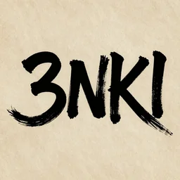 caligraphy of the word 3NKI