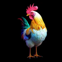 prismatic chicken