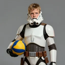 portrait o kevin tillie holding a volley ball by greg rutkowski, jedi knight, he is 3 5 years old, star wars expanded universe, wearing imperial gear,, highly detailed portrait, digital painting, artstation, concept art, smooth, sharp foccus ilustration, artstation hq