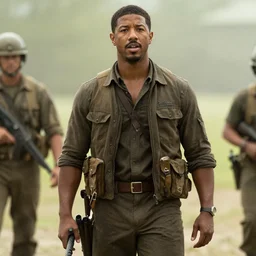 Michael B Jordan starring in saving private Ryan