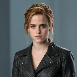 portrait of emma watson in tron : legacy movie