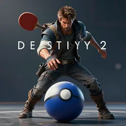 the traveler in destiny 2 but it's a ping pong ball digital art 3 d 4 k wallpaper cover art destiny 2 fanart cinematic