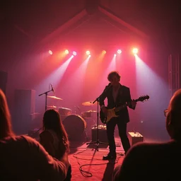 still from the music scene music video by blockhead