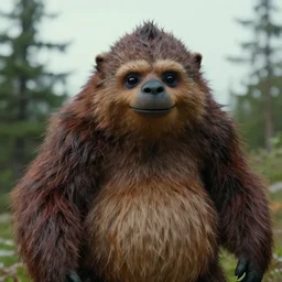 sasquatch portrait