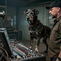 the hound mad mutt mixing industrial music