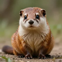 [ fursona * male ] > ( furry = fursona ) > stoat [ photorealistic ]