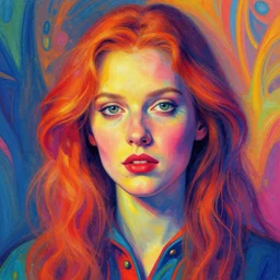 A psychedelic portrait of just doing my job, vibrant color scheme, highly detailed, in the style of romanticism, cinematic, artstation, Moebius, Greg rutkowski