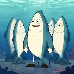 it's beginning to look a lot like fishmen, 4 k