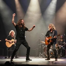 dave grohl dancing with eddie vedder to an acoustic guitar performance by chris cornell