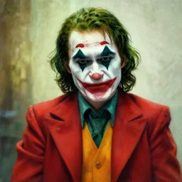 whistler painting of the joker