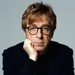 portrait of elton john lennon thoughtful in 1 9 7 0 by ilya repin