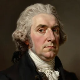 portrait of a 1 8 1 2 united states president, who is a young man a scholarly appearance, detailed face, 1 9 th century, highly detailed, cinematic lighting, digital art painting by greg rutkowski