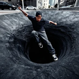 tony hawk sucked by black hole