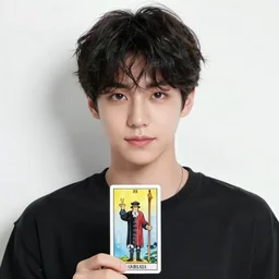 tarot card of young cute handsome beautiful dark medium wavy hair man in his 2 0 s named shadow taehyung and cute handsome beautiful min - jun together at the halloween party, bubbling cauldron, candles, smoke, autumn colors, elegant, stylized, soft facial features, delicate facial features, art by alphonse mucha, vincent van gogh, egon schiele