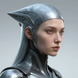 slug - woman, portrait, high detail, ultra detailed, smooth, sharp focus, concept art, science fiction, hd, by simon stalenhag, by wlop