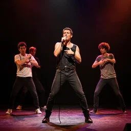 popping off on stage
