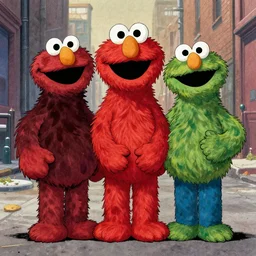 gritty sesame street