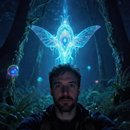 greg rudkowski photo first person perspective of dmt elves