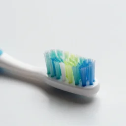 a toothbrush