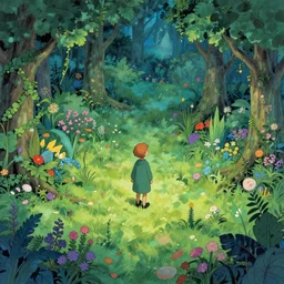 The enchanted garden by james gurney
