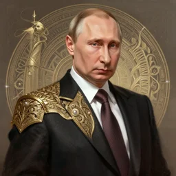 vladimir putin, d & d, fantasy, intricate, elegant, highly detailed, digital painting, artstation, concept art, sharp focus, illustration