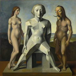 abstract sculpture by james jean and salvador dali and shusei nagaoka, oil on canvas, surrealism, neoclassicism, renaissance, cell shaded, 8 k