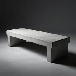 insanely detailed concrete bench, minimal, dramatic lighting and composition, trending on artstation, concept art